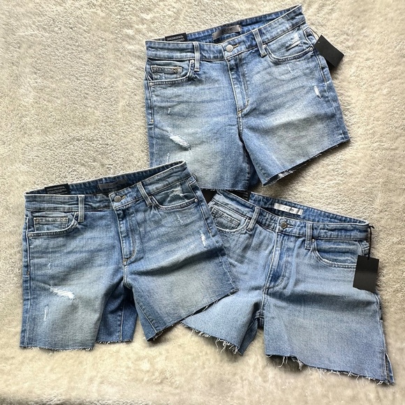 Joe's Jeans Pants - 3 Pairs Joe's Jeans High Rise and Cut Off Shorts Size 27 Raw Hem